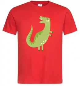 Мужская футболка Triceratop Белый фото