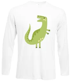 Лонгслив Age of dinosaurs Белый фото