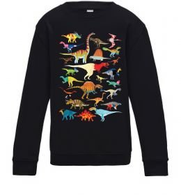 Дитячий світшот Multicolor dinos