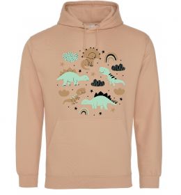 Мужская толстовка (худи) Dino round