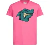 Дитяча футболка Зла акула Яскраво-рожевий фото