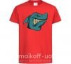 Дитяча футболка Злая акула Червоний фото