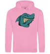 Женская толстовка (худи) Зла акула Розовый фото