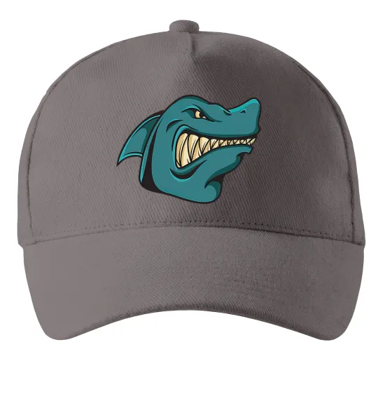 Кепка Зла акула Сірий фото