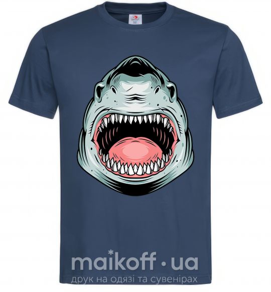 Чоловіча футболка Angry Shark Темно-синій фото