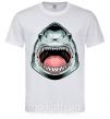 Чоловіча футболка Angry Shark Білий фото