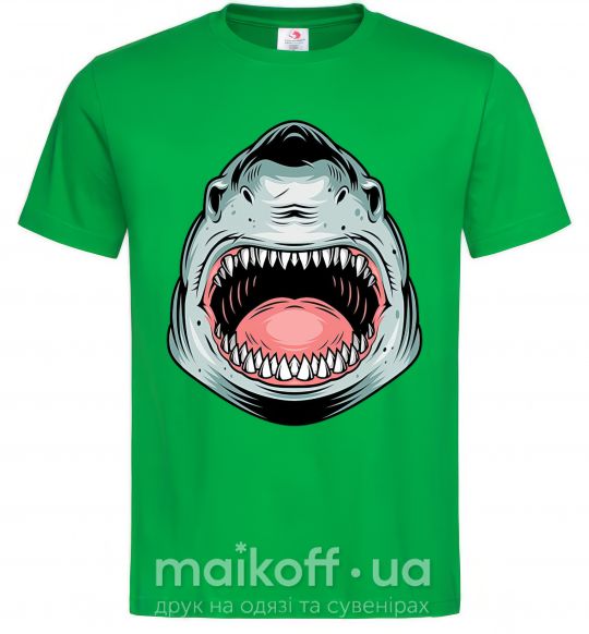 Чоловіча футболка Angry Shark Зелений фото