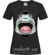 Жіноча футболка Angry Shark Чорний фото