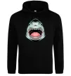 Жіноча толстовка (худі) Angry Shark Чорний Жіноча толстовка (худі) Angry Shark Чорний фото