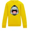 Детский Свитшот Angry Shark Солнечно желтый фото