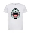 Дитяча футболка Angry Shark Білий фото