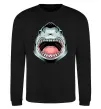 Світшот Angry Shark Чорний фото
