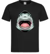 Чоловіча футболка Angry Shark Чорний фото