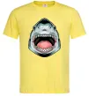 Чоловіча футболка Angry Shark Лимонний фото