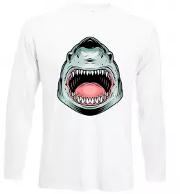 Лонгслів Shark is my spirit animal Чорний фото