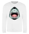 Світшот Angry Shark Білий Світшот Angry Shark Білий фото