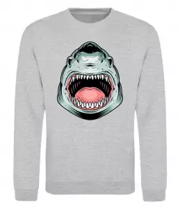 Світшот Shark is my spirit animal Чорний фото Світшот Shark is my spirit animal Чорний фото