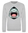 Світшот Angry Shark Сірий меланж Світшот Angry Shark Сірий меланж фото