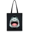 Эко-сумка Angry Shark Черный фото