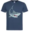 Чоловіча футболка Сіра акула Темно-синій фото