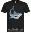 Мужская футболка Серая акула Черный фото