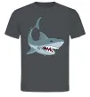 Чоловіча футболка Сіра акула Графіт фото