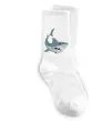 Шкарпетки Сіра акула Білий фото