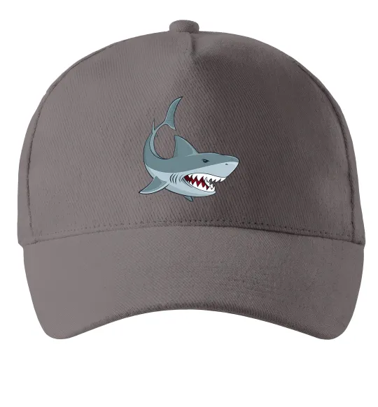 Кепка Сіра акула Сірий фото
