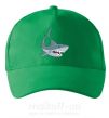 Кепка Серая акула Зеленый фото