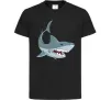 Дитяча футболка Сіра акула Чорний Дитяча футболка Сіра акула Чорний фото