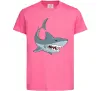 Дитяча футболка Сіра акула Яскраво-рожевий Дитяча футболка Сіра акула Яскраво-рожевий фото