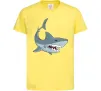 Дитяча футболка Сіра акула Лимонний Дитяча футболка Сіра акула Лимонний фото