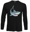 Лонгслив Сіра акула Черный фото
