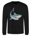 Свитшот Сіра акула Черный фото