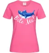 Женская футболка Bite me Ярко-розовый фото
