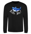 Світшот Bite me Чорний фото