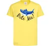 Детская футболка Bite me Лимонный фото