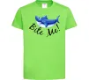 Детская футболка Bite me Лаймовый фото