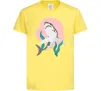 Дитяча футболка Shark shapes Лимонний фото