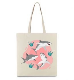 Эко-сумка Sharks in pink