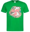 Чоловіча футболка Sharks in pink Зелений Чоловіча футболка Sharks in pink Зелений фото