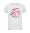 Дитяча футболка Sharks in pink Білий фото