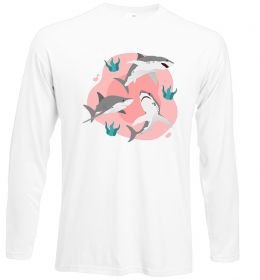 Лонгслив Sharks in pink