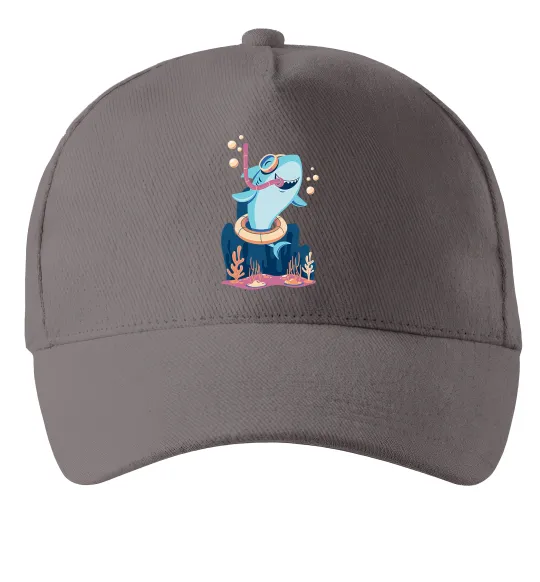 Кепка Baby shark Серый фото