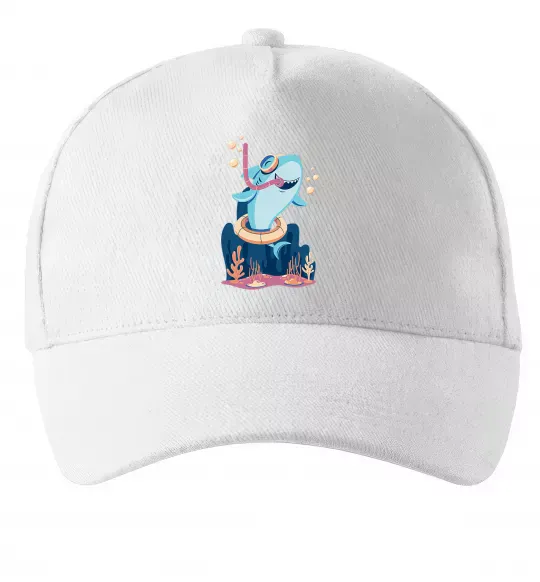 Кепка Baby shark Белый фото