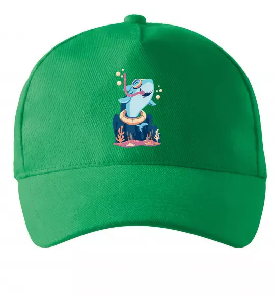 Кепка Baby shark Зеленый фото