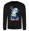 Світшот Baby shark Чорний фото