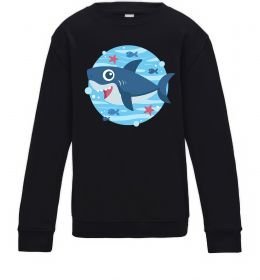 Детский Свитшот Happy shark
