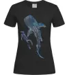 Женская футболка Swimming shark Черный Женская футболка Swimming shark Черный фото