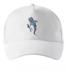 Кепка Daddy shark Белый фото